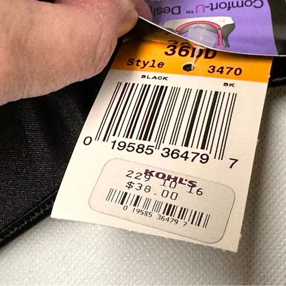 Bali One Smooth U Comfort U Design Style 3470 NWT - Picture 5 of 8